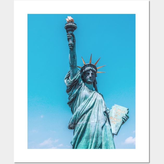 Statue of Liberty Wall Art by PatrioTEEism